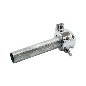 cafe 4 racer - Emgo Universal Metal Throttle Grip 7/8"/22mm Handlebars Chrome – Universal - EMGO Throttle control 