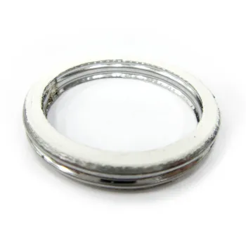 cafe 4 racer - 42mm Steel Exhaust DB Killer - Silver - Cafe4Racer Accessories 