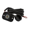 cafe 4 racer - MCS Panel mounted dual port usb charger – Universal - MCS USB socket 