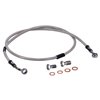cafe 4 racer - MCS By Goodridge brake line front, stainless clear coated – HD XL1200C 96-03 - MCS Brakes 