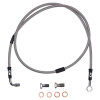 cafe 4 racer - MCS By Goodridge brake line front, stainless clear coated – HD XL1200C 96-03 - MCS Brakes 