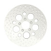 cafe 4 racer - MCS Brake rotor L/R front, 11.5" drilled stainless – HD Softail 00-14, Dyna 00-05 - MCS Brakes 