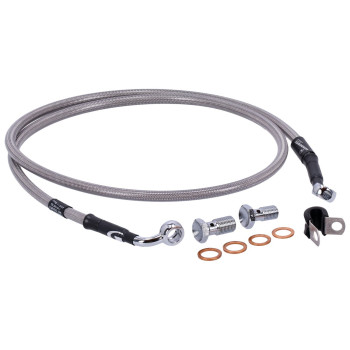 cafe 4 racer - MCS Brake caliper with bracket, rear Chrome – HD Sportster 2004 - MCS Brakes 