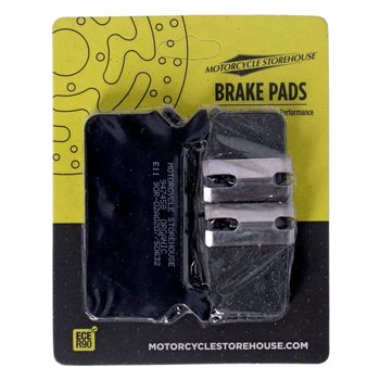 cafe 4 racer - MCS By Goodridge brake line rear, stainless clear coated – HD Heritage Softail 00-06 - MCS Brakes 