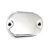 cafe 4 racer - MCS Handlebar master brake cylinder cover Chrome – HD Sportster 04-22 - MCS Brakes 