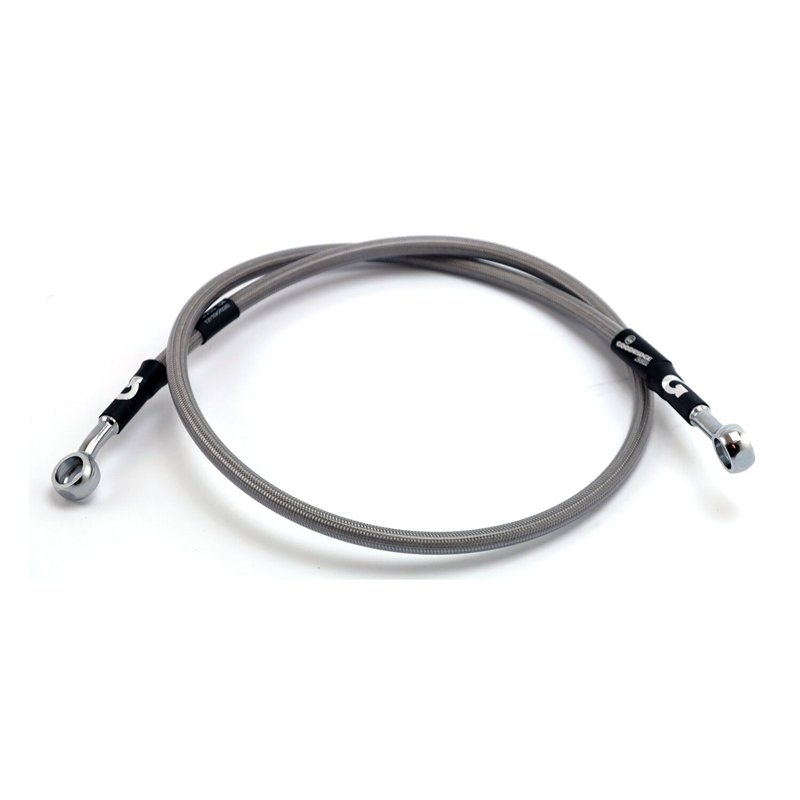 cafe 4 racer - MCS By Goodridge brake line front, stainless clear coated – HD FXCWC Rocker 2011 - MCS Brakes 