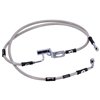 cafe 4 racer - MCS By Goodridge brake line rear, stainless clear coated – HD FLST 2007, FXSTD 2007 - MCS Brakes 