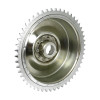 cafe 4 racer - MCS 58-62 B.T Rear brake drum & sprocket Chrome – HD BT 58-62 - MCS Brakes 