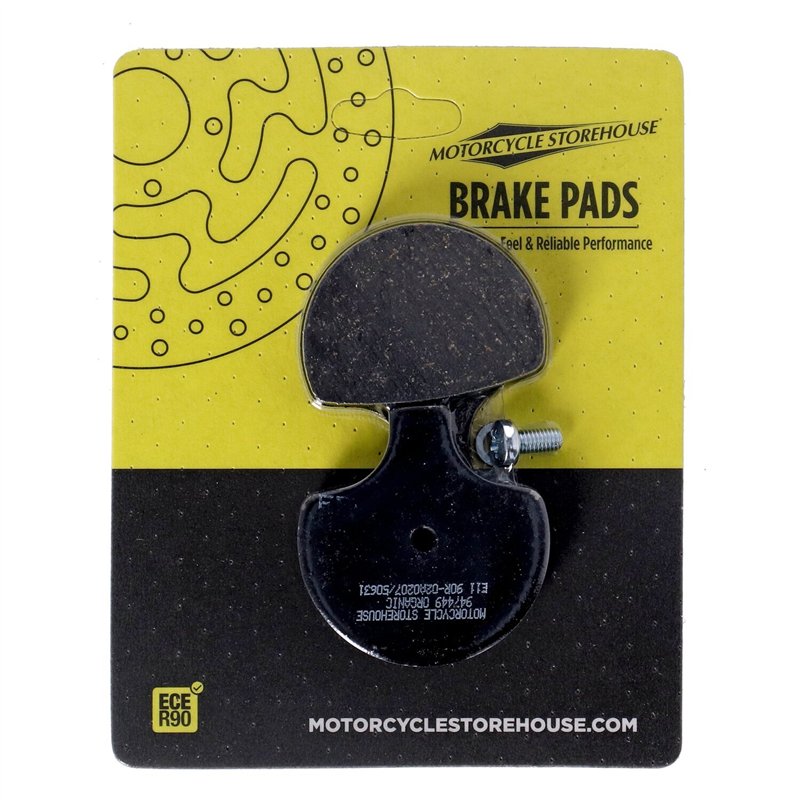 cafe 4 racer - MCS Brzdové doštičky predné Organické – HD BT 84-99, Springers L88-11 - MCS Brzdy 