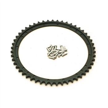 cafe 4 racer - MCS By Goodridge brake line rear, stainless clear coated – HD FLST 08-13, FXCW 08-11 - MCS Brakes 