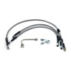 cafe 4 racer - MCS By Goodridge brake line front, stainless clear coated – HD Softail FXSB 13-14 - MCS Brakes 