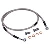 cafe 4 racer - MCS By Goodridge brake line front, stainless clear coated – HD Softail FXSTD Deuce 00-07 - MCS Brakes 