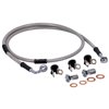 cafe 4 racer - MCS By Goodridge brake line front, stainless clear coated – HD FXDL Dyna Low Rider 01-05 - MCS Brakes 