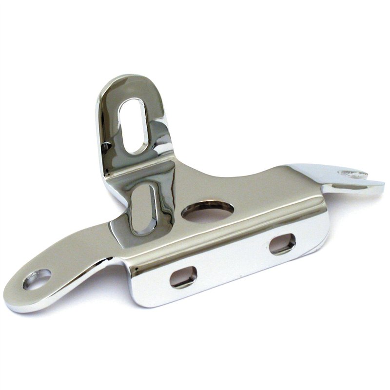 cafe 4 racer - MCS Motor mount w/coil mount & ignition switch hole Chrome – HD FL 48-84 - MCS Chassis & Frames 