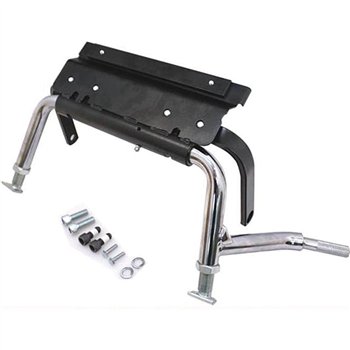 cafe 4 racer - MCS Teardrop tool box ribbed Black - MCS Chassis & Frames 