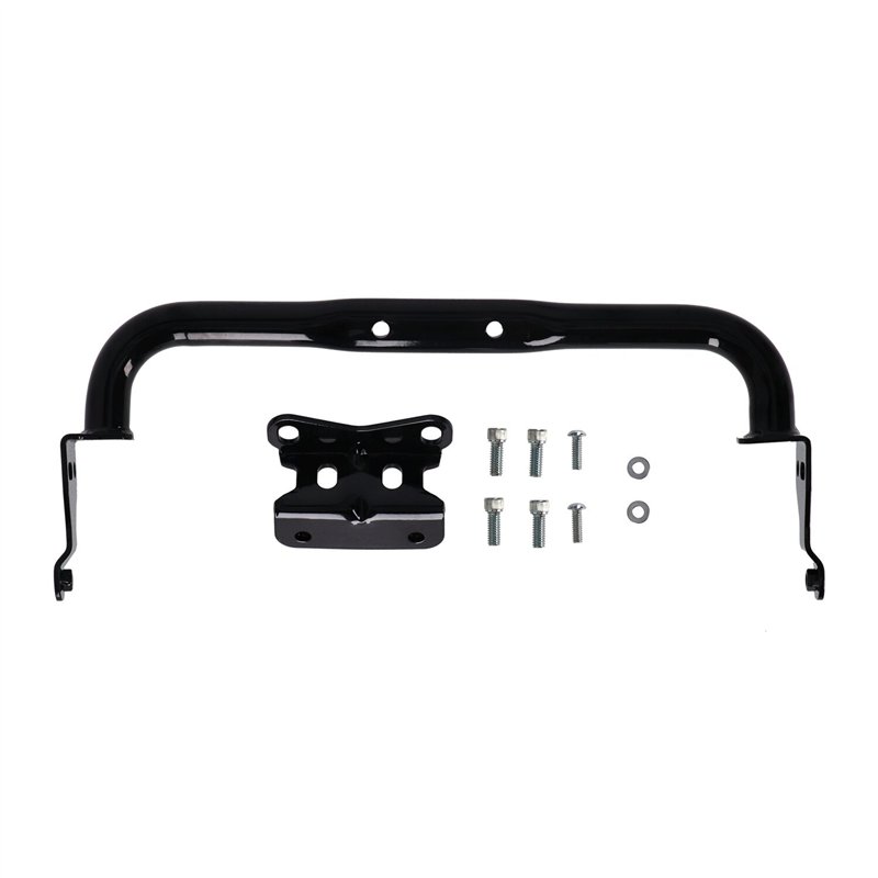 MCS Front fairing lower support bracket Black – HD FXLRST Low 22-26