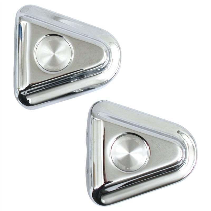 cafe 4 racer - MCS Swingarm axle covers Chrome – HD Softail 86-07 - MCS Chassis & Frames 