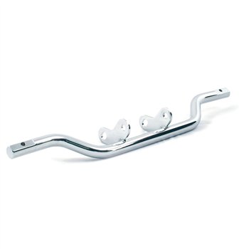 cafe 4 racer - MCS Front engine guard, chrome – HD FXST 00-15 - MCS Chassis & Frames 
