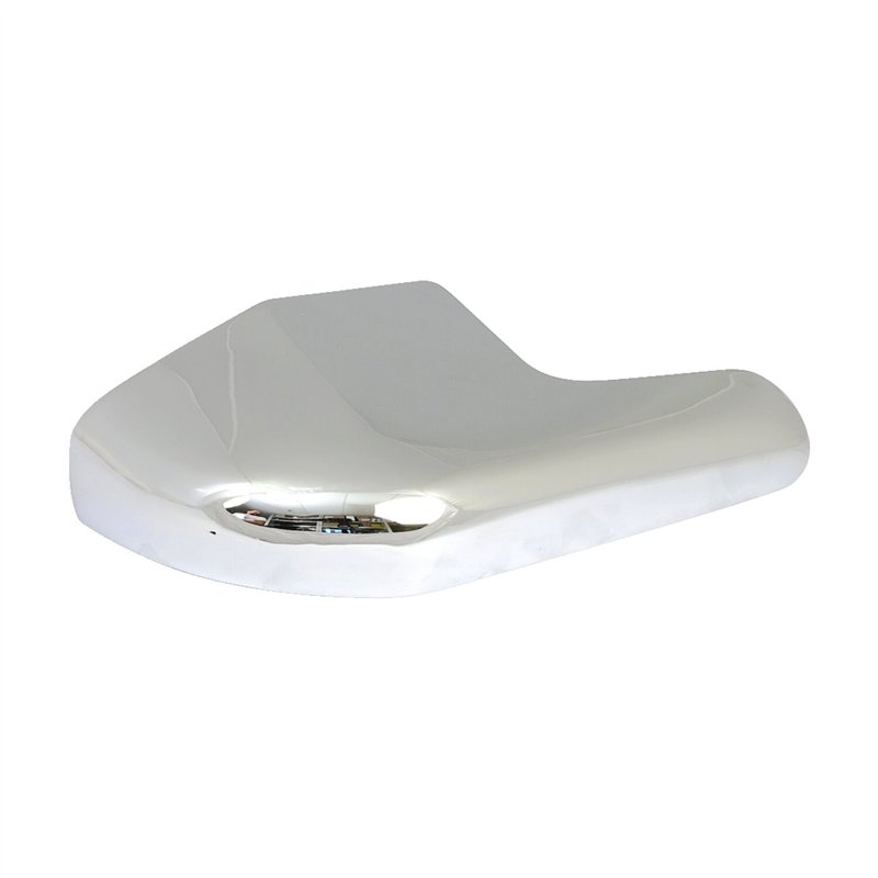 cafe 4 racer - MCS FL Shovel horizontal crossover heat shield chrome – HD 4-speed FL 65-84 - MCS Exhaust accessories 