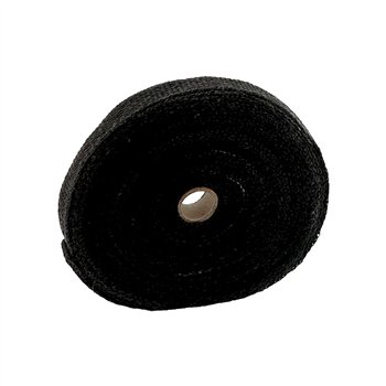 cafe 4 racer - MCS Exhaust insulating wrap 1" wide black – Universal - MCS Exhaust accessories 