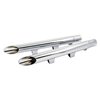 cafe 4 racer - MCS 2" Drag Pipe slip-on extension set chrome – HD Sportster 04-13 - MCS Exhaust accessories 
