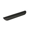 cafe 4 racer - MCS Universal smooth heat shield 10" long black - MCS Exhaust accessories 