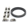 MCS DIY hose clamp set Stainless – Universal