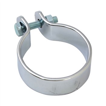 cafe 4 racer - MCS Muffler middle clamp 1-3/4" chrome – Universal - MCS Exhaust accessories 