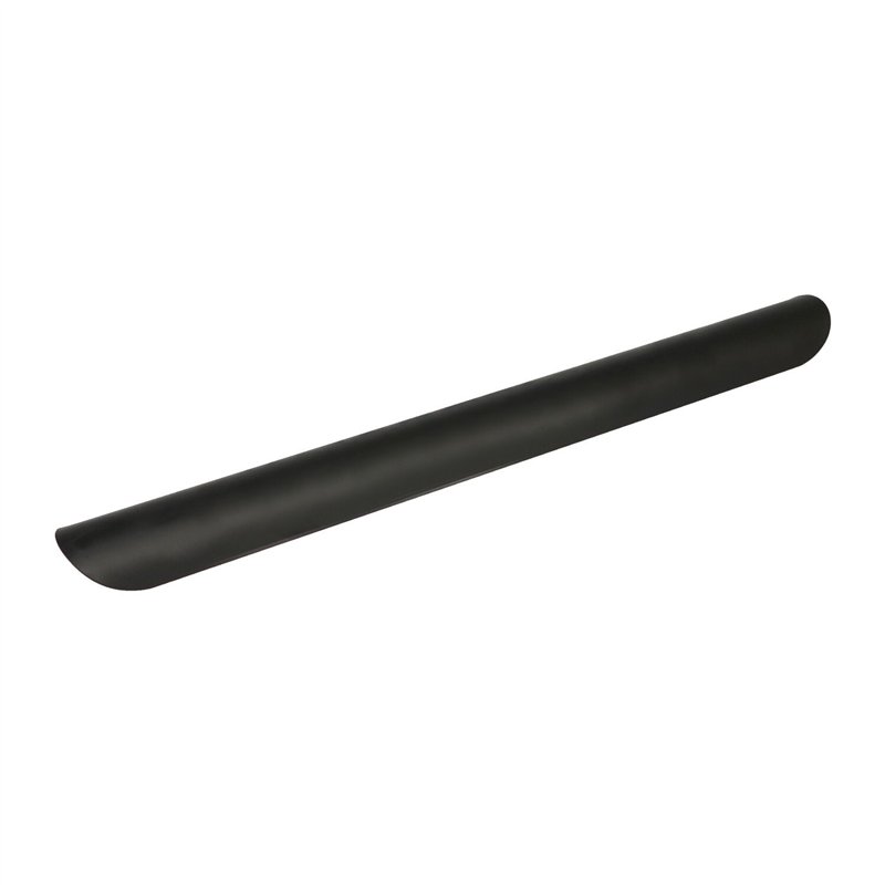 cafe 4 racer - MCS Universal smooth heat shield 18" long black - MCS Exhaust accessories 