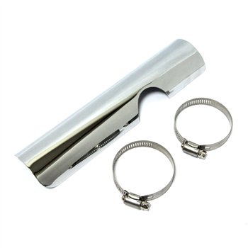 cafe 4 racer - MCS Exhaust tie wraps 14.25" long clear stainless - MCS Exhaust accessories 