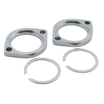 cafe 4 racer - MCS Universal bullet hole heat shield 14" long black - MCS Exhaust accessories 
