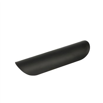 MCS Universal smooth heat shield 7" long black