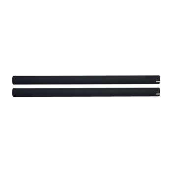 MCS Universal head pipe extension set 32" long black