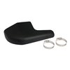 cafe 4 racer - MCS FL Shovel horizontal crossover heat shield black – HD 4-speed FL 65-84 - MCS Exhaust accessories 