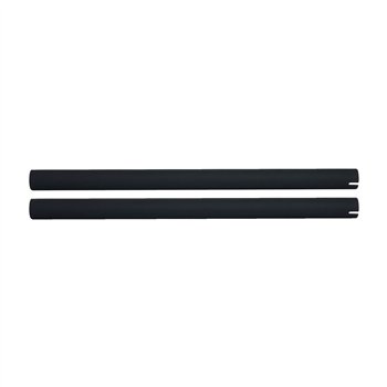 MCS Universal head pipe extension set 30" long black