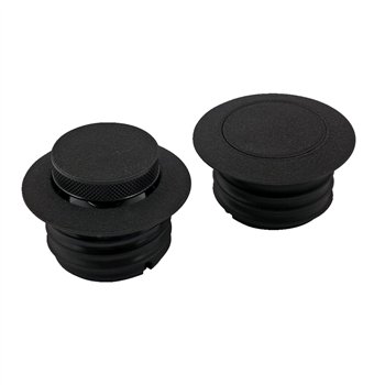 cafe 4 racer - Tank filler cap for BMW motorbikes with quick release machined from billet aluminium, Accossato brand code FC133 - Accossato  Fuel Caps 
