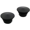 cafe 4 racer - MCS Black gas cap set, pointed – HD 96-99 - MCS Fuel Caps 