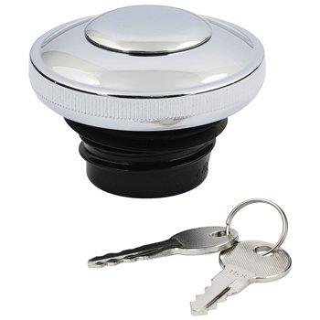 cafe 4 racer - Tank filler cap for KTM motorbikes with quick release machined from billet aluminium, Accossato brand code FC114 - Accossato  Fuel Caps 