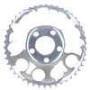 MCS Rear sprocket, chrome 46t – HD FXR 82-85