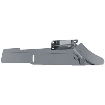 MCS Lower rear belt guard Chrome – HD Dyna 91-99
