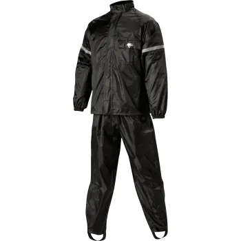 cafe 4 racer - Bering ECO raintrousers black - Bering Motorcycle Rain Suit 