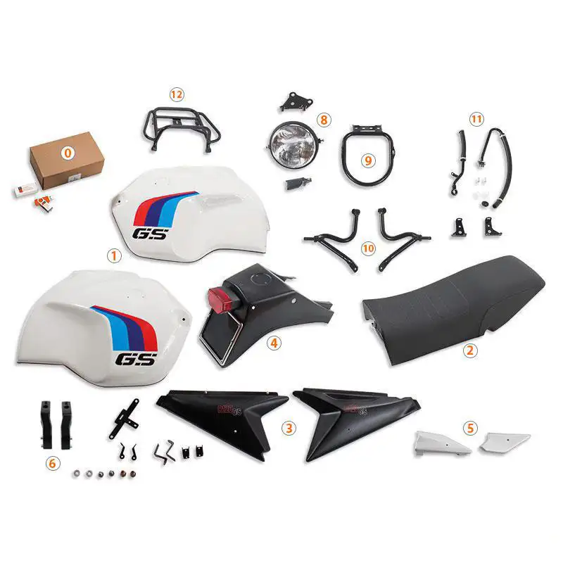 cafe 4 racer - R120 G/S Basic Kit 2008-2012 - Unit Garage KIT R120 
