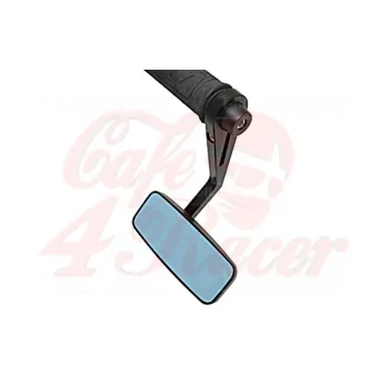 cafe 4 racer - HIGHSIDER Handlebar end DOT, black - Highsider Bar Ends 4054783017713