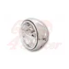 HIGHSIDER 7 inch LED headlight BRITISH-STYLE TYPE 4 chrome