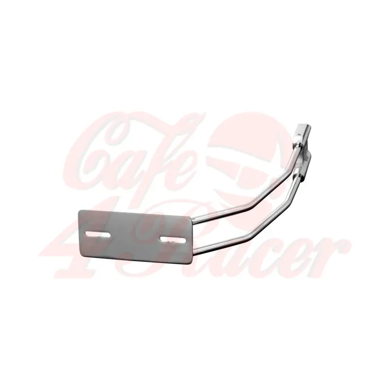 cafe 4 racer - Highway Hawk Rear tire license plate holder chrome - Highway Hawk License plate holders  4054783091881