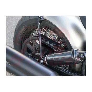 cafe 4 racer - Wunderkind Indian Chief Belt guard with cover - WUNDERKIND Custom INDIAN CHIEF - THE REAL BOBBER 