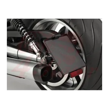 Wunderkind Indian Chief License plate holder side mount