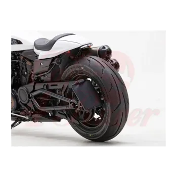 cafe 4 racer - Wunderkind Harley-Davidson Sportster S License plate holder '2Stripes' side mount - WUNDERKIND Custom Harley-Davidson Sportster S 