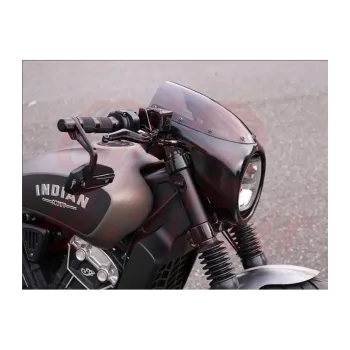 cafe 4 racer - Wunderkind Indian Scout Bobber Lamp mask front fairing - WUNDERKIND Custom INDIAN SCOUT BOBBER Custom parts 