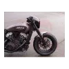 cafe 4 racer - Wunderkind Indian Scout Bobber Lamp mask front fairing with handlebars - WUNDERKIND Custom INDIAN SCOUT BOBBER Custom parts 